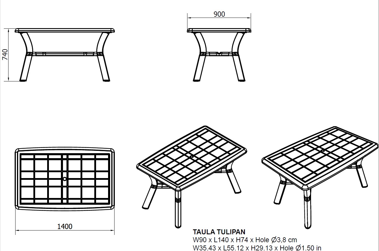 Mesa Tulipan
