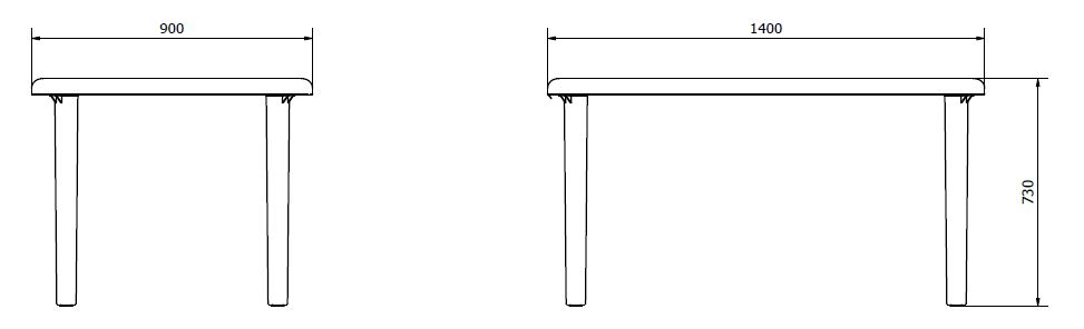 Mesa Olot 140x90 Recycled Arena Desierto P.44