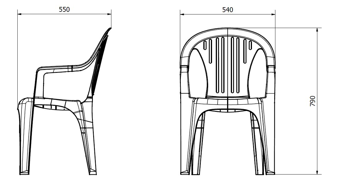 Sillon Port Antracita P.30