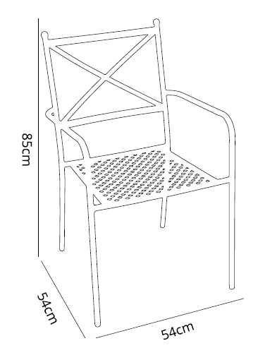 Silla Con Brazos Hydra