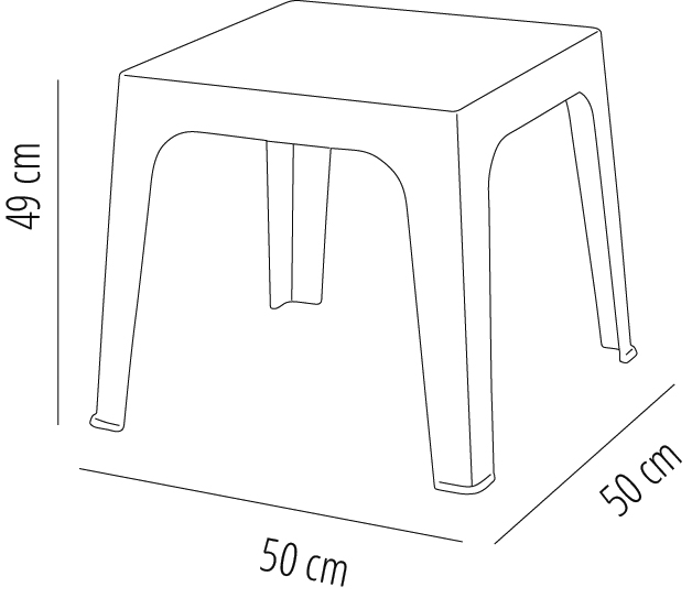 Mesa Julieta Recycled