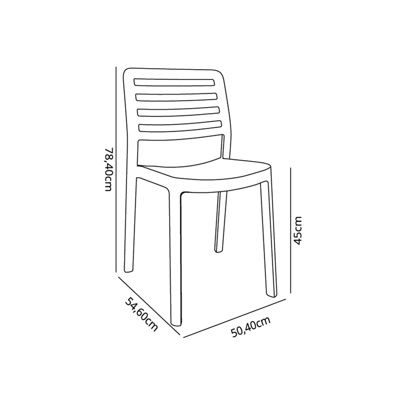 Silla Wind Gris Oscuro P.22