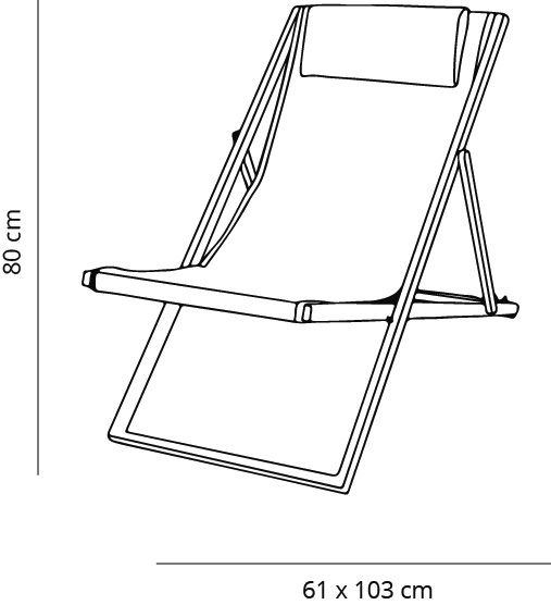 Tumbona Sand Plegable