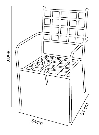 Silla Con Brazos Dokos