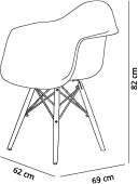Silla Con Brazos Oslo
