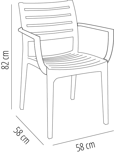 Silla Con Brazos Artemis