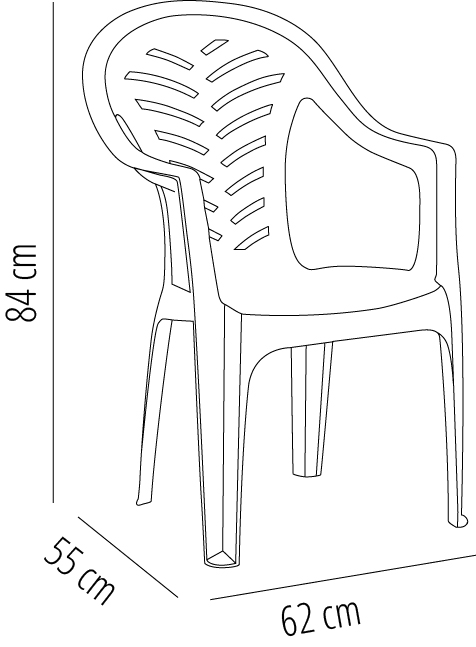 Sillon Palma Recycled Arena Desierto P.25
