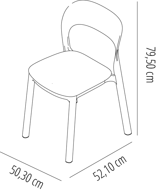 Silla Ona Eco Azul Aire P.24
