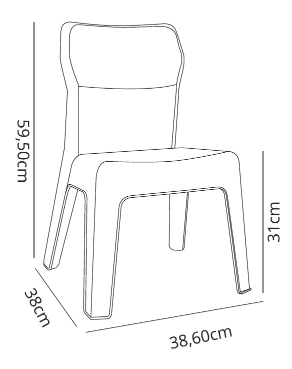 Silla Jan Recycled