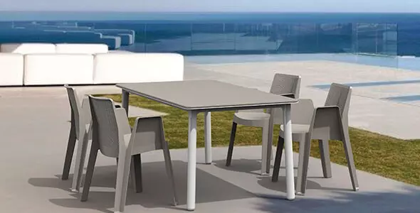 terrazas de invierno con muebles de exterior