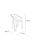Silla Con Brazos Delta