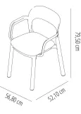 Silla Con Brazos Ona