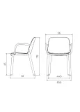 Silla Con Brazos One