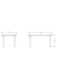 Mesa Olot 140x90 Recycled Arena Desierto        P.44
