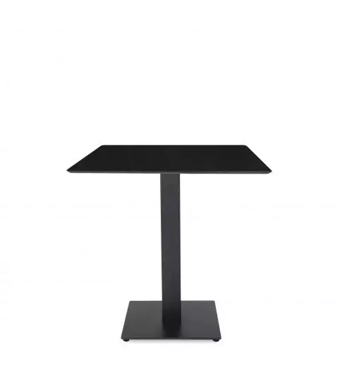 Mesa Compacto Fenolico 70x70 Negra - Pie Tapies 1x