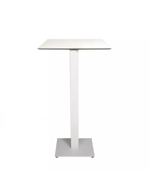 Mesa Compacto Fenolico 60x60 Blanca - Tapies 110 C4blanco 1x