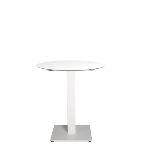 Mesa Compacto Fenolico Ø70 Blanco - Pie Tapies 1x