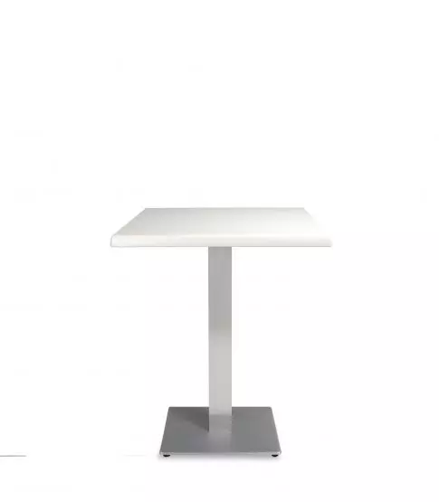 Mesa Werzalit 60x60 Blanca Miro 40x40 1x