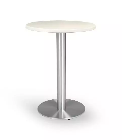 Mesa Werzalit Ø60 Blanco Pie Miro Ø40 1x