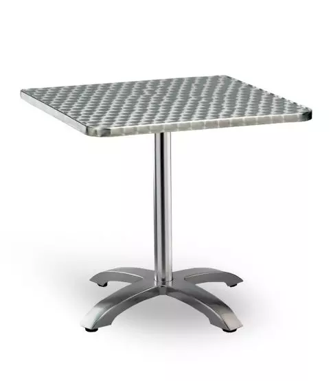 Mesa Inox 80x80 Pie Max