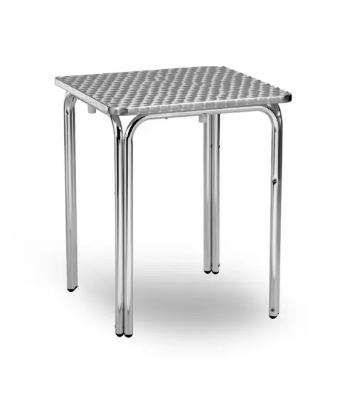 Mesa Contract Raya 60x60 Repulsada 50cm Gris 20x