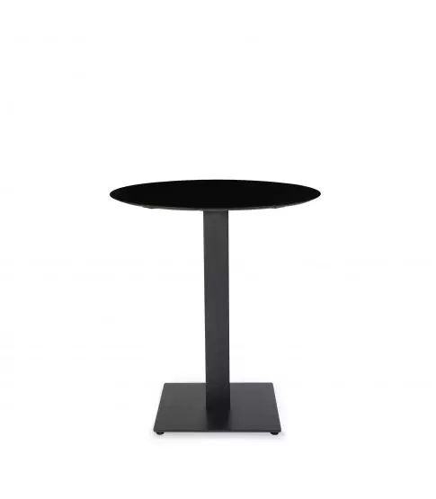 Mesa Compacto Fenolico Ø70 Negra - Pie Tapies 1x