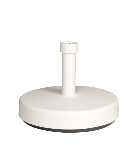 Pie Parasol Rellenable 17kg Blanco 1x
