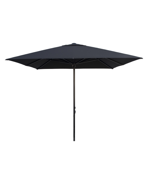 Parasol Sardigna 3x3m Negro Dyed Polyester Negro