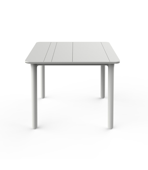 Mesa Noa 90x90 Blanca Patas Blancas 1x