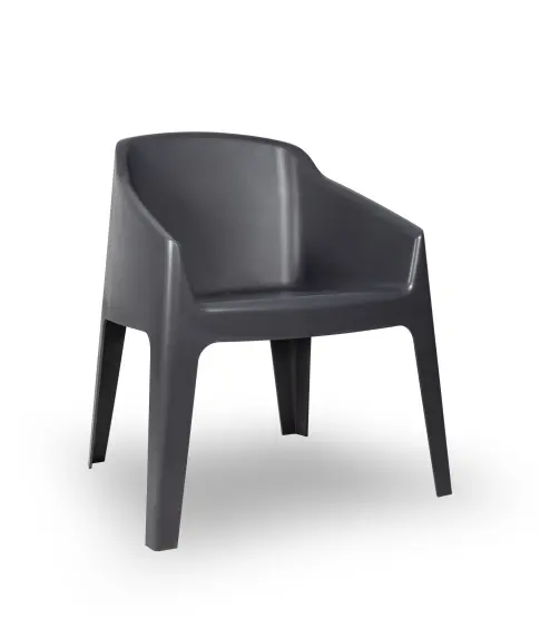 Silla Lounge Baku Recycled Gris Volcanico P.26