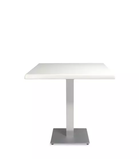 Mesa Werzalit 80x80 Blanca Miro 40x40 1x