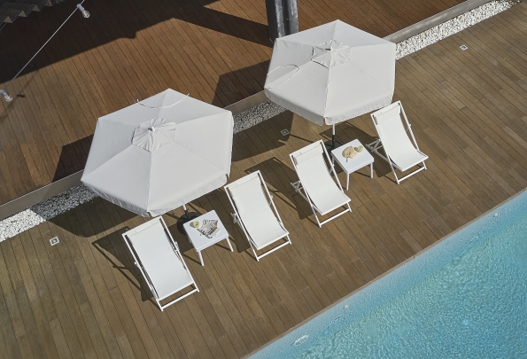 Parasol Santorini Ø2m