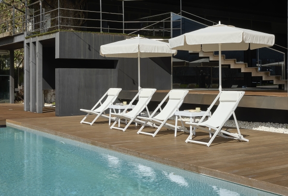 Parasol Santorini Ø2m