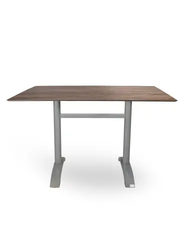 Mesa Compacto Fenolico 120x80 Roble Cen- Pie Max-120 Mate 1x