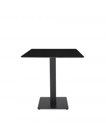 Mesa Compacto Fenolico 70x70 Negra - Pie Tapies 1x