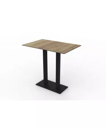 Mesa Compacto Fenolico 120x80 Pie Tapies Doble Alto