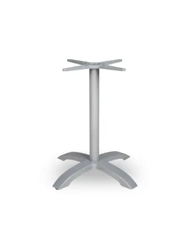 Mesa Contract Inox 60x60 Repu. Max4 Gris 1x