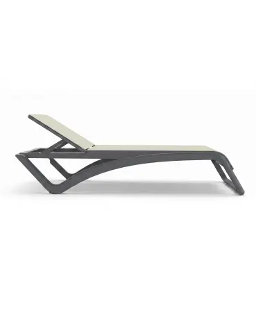 Tumbona Sky Club Gris Oscuro/Beige Pr.22