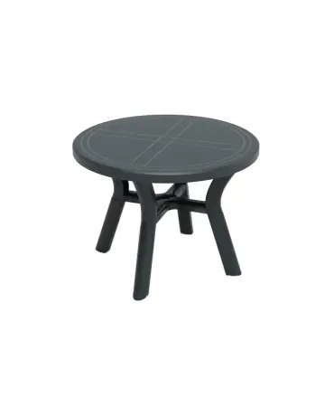 Mesa Dalia Ø100 Gris Volcanico (Ex Jazmin)