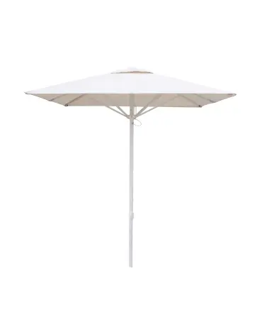 Parasol Corsica 2x2m Blanco Dyed Polyester Marfil