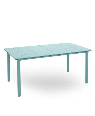 Mesa Noa 160x90 Recycled Azul Aire Patas Azul Aire