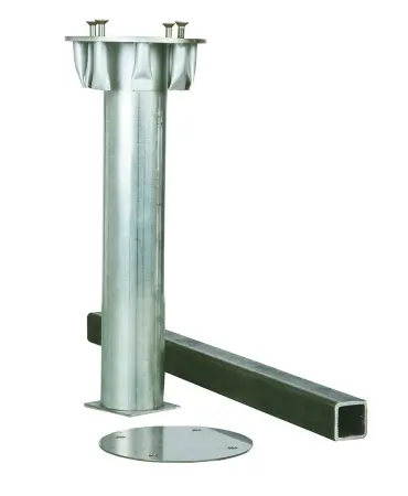Base Empotrable Parasol A2 Acero 1x